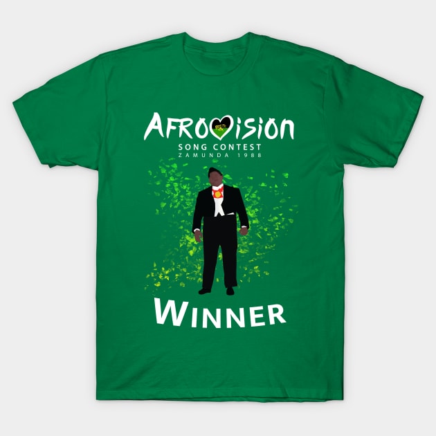 Queen-To-Be - Afrovision 1988 T-Shirt by guayguay